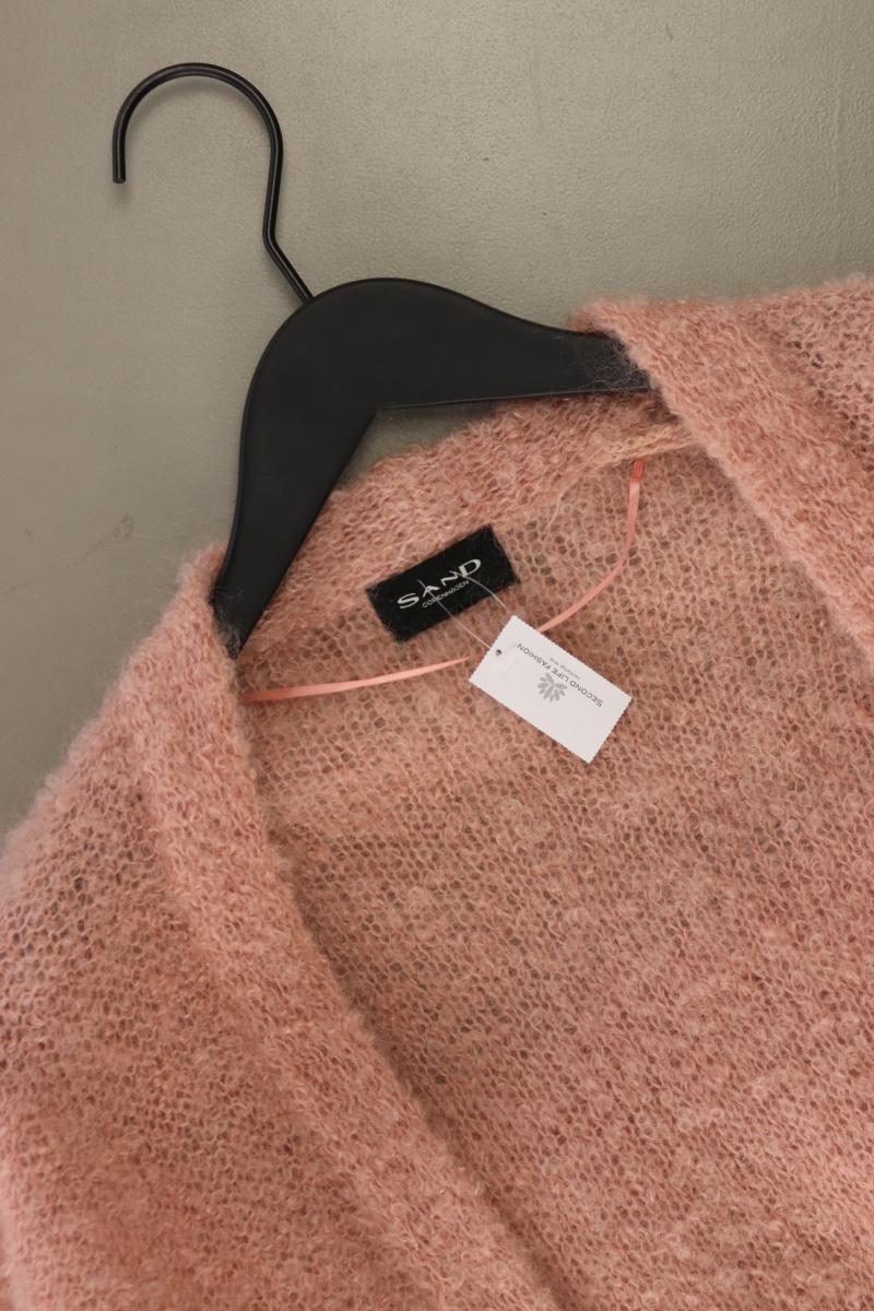 SAND Strickjacke Gr. S Langarm rosa aus Wolle - Image 3