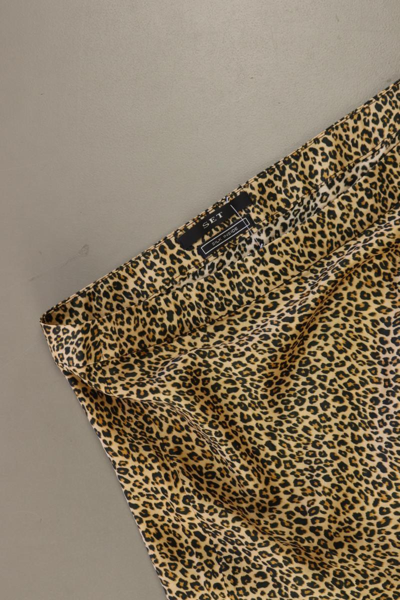 Set Maxirock Gr. 38 mit Tierdruck braun aus Viskose - Image 3