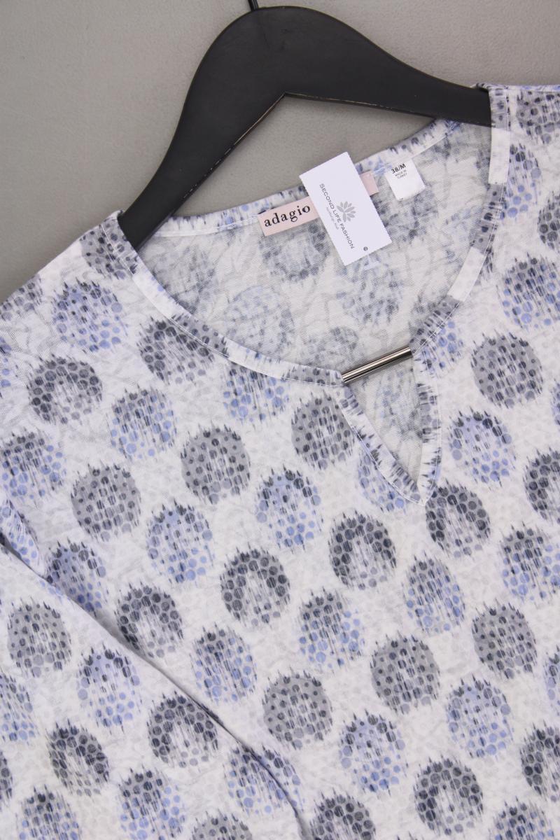 Adagio Classic Shirt Gr. 38 neuwertig 3/4 Ärmel blau - Image 2