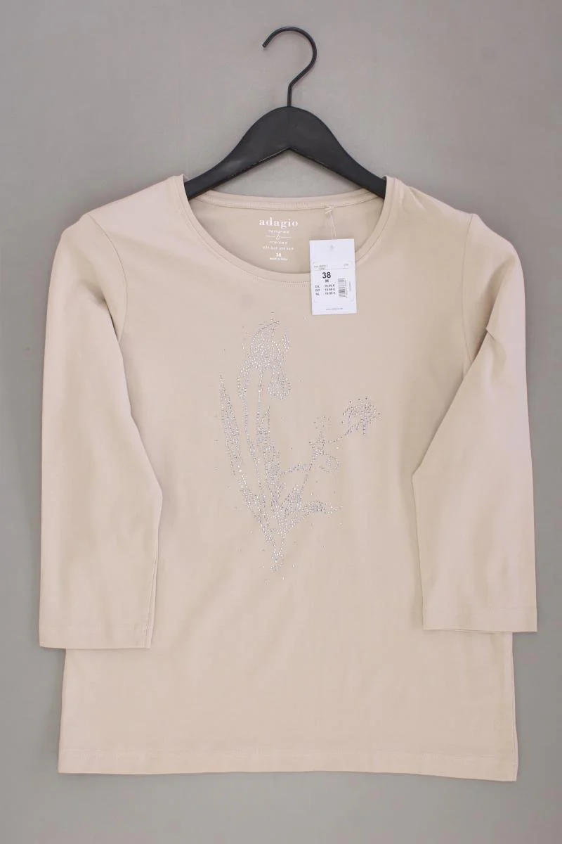 Adagio Regular Shirt Gr. 38 neu mit Etikett Neupreis: 19,99€! 3/4 Ärmel creme