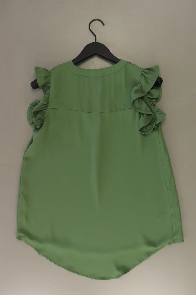 ZANANA Kurzarmbluse Gr. S grün aus Polyester - Image 2