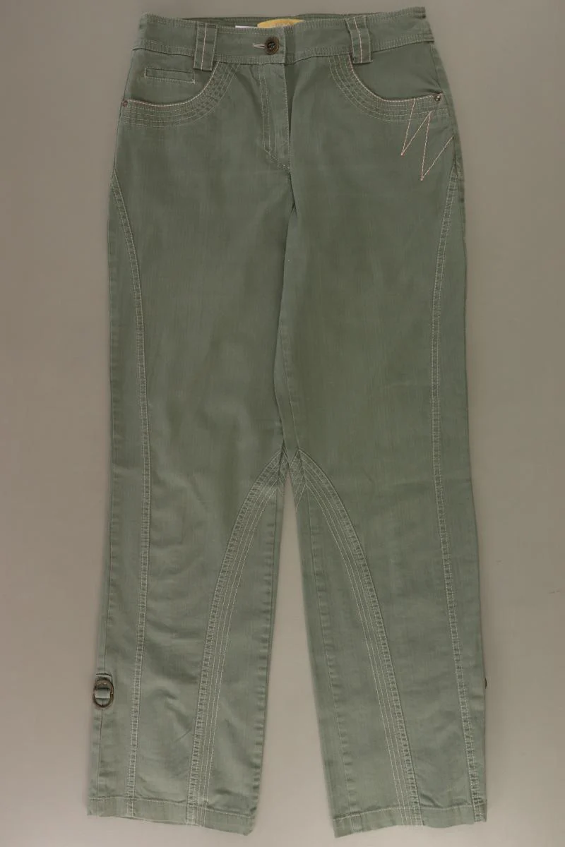 Biba Hose Gr. 36 Vintage olivgrün aus Baumwolle