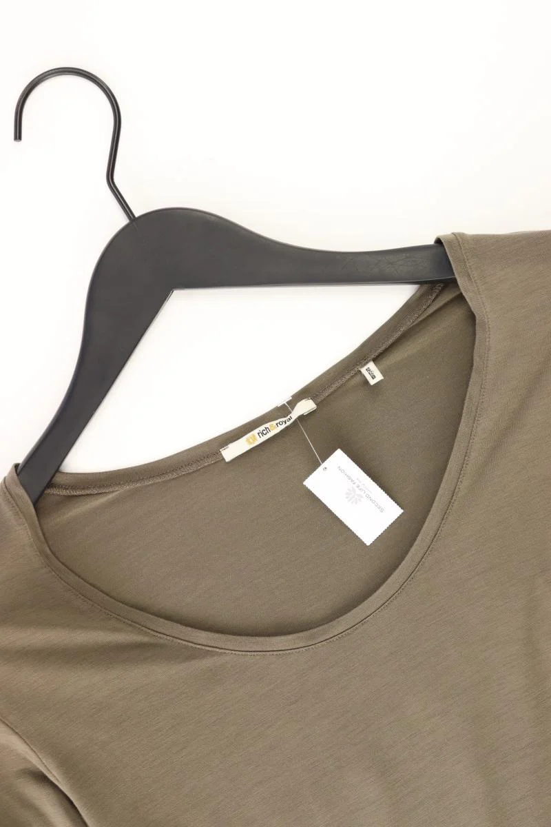 Rich&Royal Longsleeve-Shirt Gr. M Langarm braun aus Viskose - Image 3
