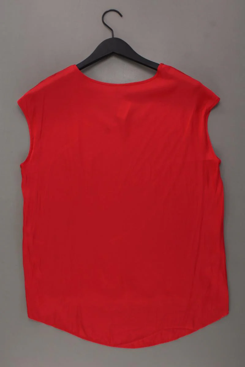 Mango Kurzarmbluse Gr. S rot aus Polyester - Image 3