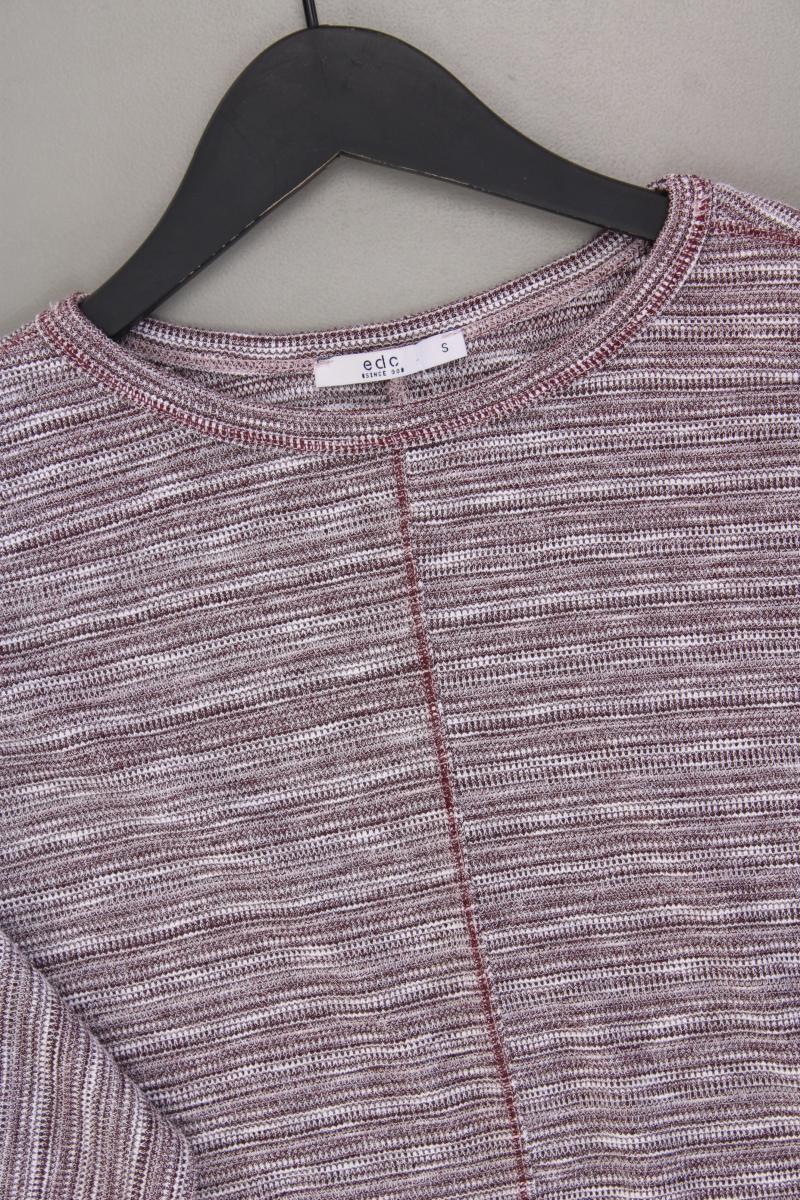 edc by Esprit Feinstrickpullover Gr. S neuwertig lila aus Polyester - Image 2