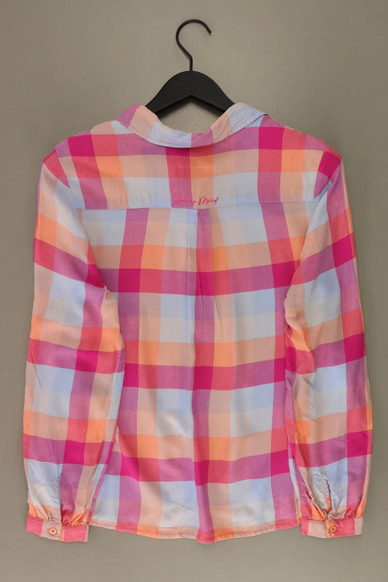 Street One Karobluse Gr. 38 kariert Langarm pink aus Baumwolle - Image 2