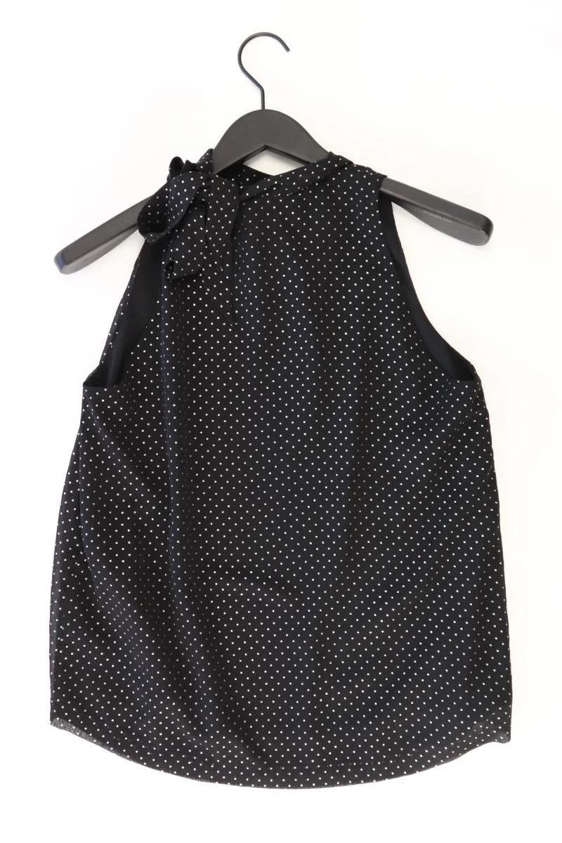 Esprit Ärmellose Bluse Gr. M gepunktet schwarz aus Polyester - Image 2