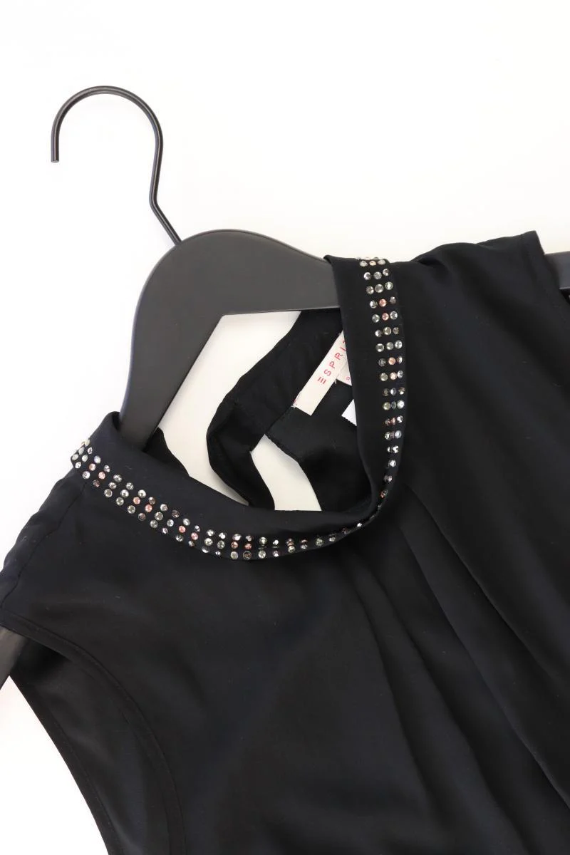Esprit Ärmellose Bluse Gr. 40 mit Nieten schwarz aus Polyester - Image 3