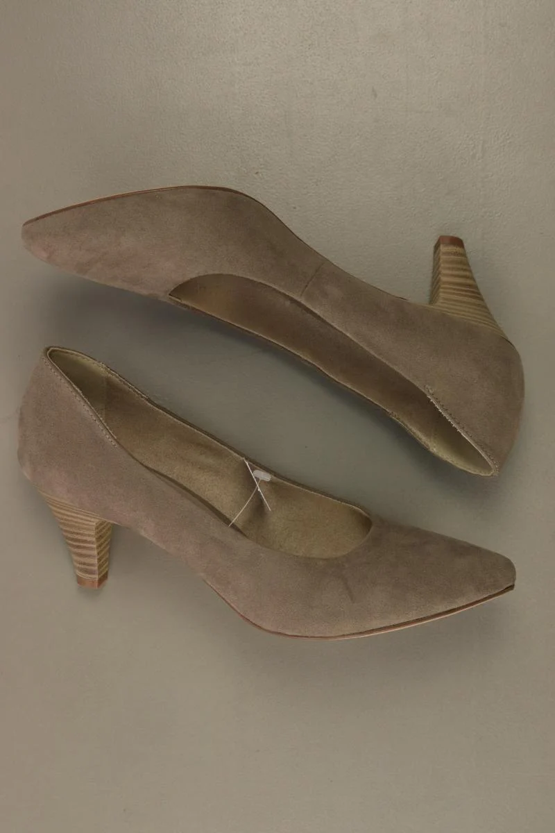 Tamaris Pumps Gr. 38 grau aus Leder - Image 2