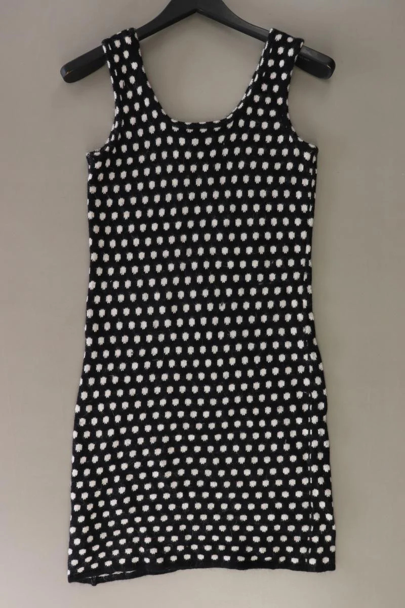 Lavand Wollkleid Gr. XS gepunktet Träger schwarz - Image 2