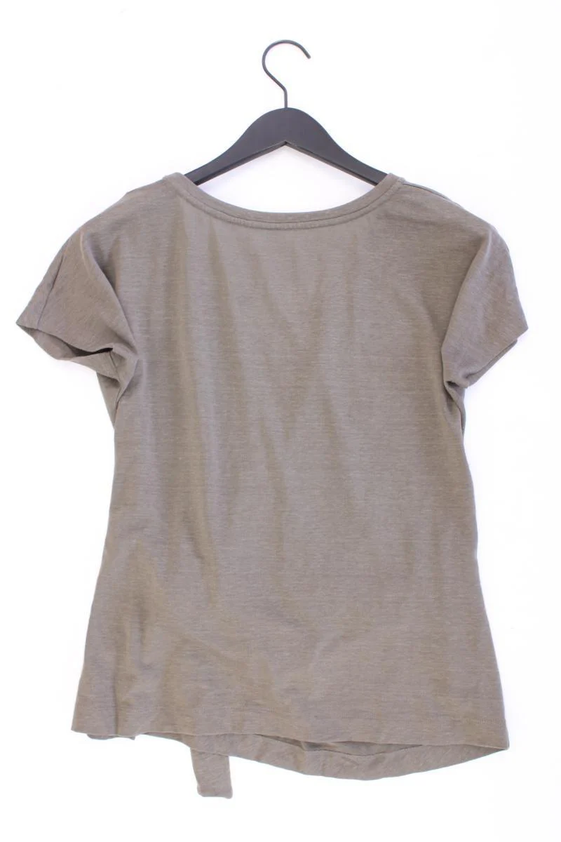 Marc Cain T-Shirt Gr. 38 Kurzarm olivgrün aus Leinen - Image 3