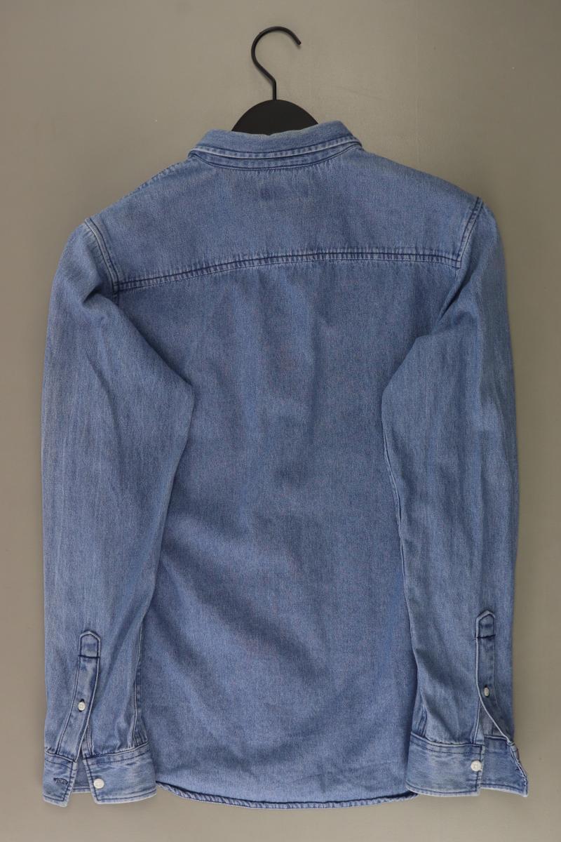 Jack & Jones Jeanshemd für Herren Gr. S Langarm blau aus Baumwolle - Image 2