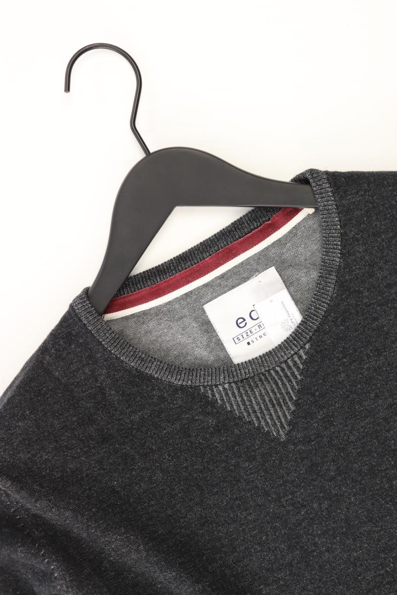 edc by Esprit Feinstrickpullover für Herren Gr. M grau aus Baumwolle - Image 3