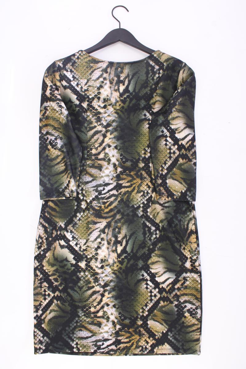 Midikleid Gr. L mit Tierdruck 3/4 Ärmel mehrfarbig aus Polyester - Image 3