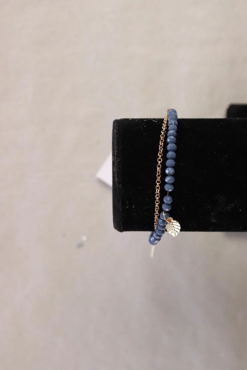 Clayre & Eef Armband neu mit Etikett blau