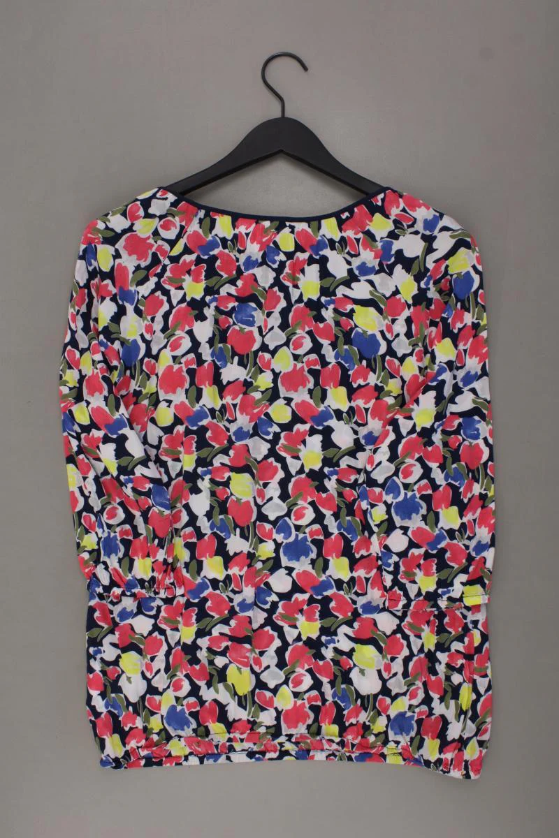Esprit Regular Bluse Gr. 40 mit Blumenmuster 3/4 Ärmel mehrfarbig aus Viskose - Image 3