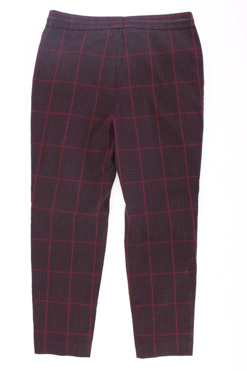 MYBC Stoffhose Gr. 42 hahnentritt rot aus Baumwolle - Image 3