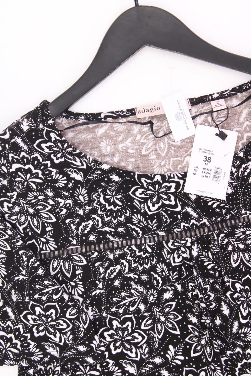 Adagio Printshirt Gr. 38 mit Blumenmuster neu mit Etikett Neupreis: 19,99€! - Image 2