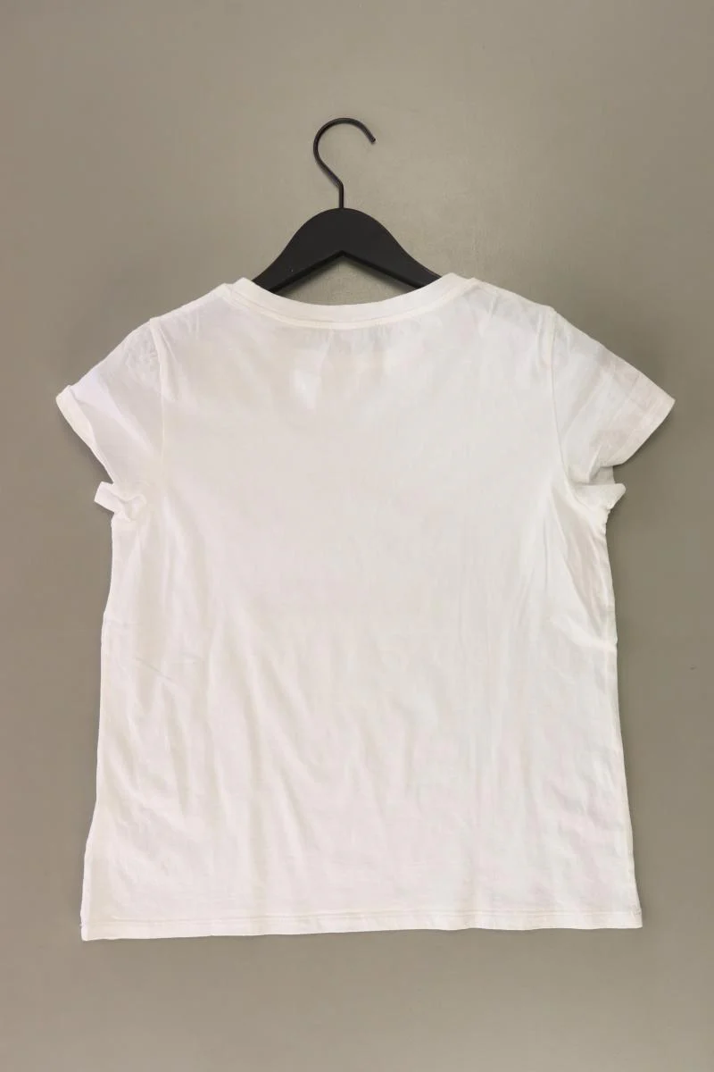 Set T-Shirt Gr. 34 Kurzarm weiß aus Baumwolle - Image 2