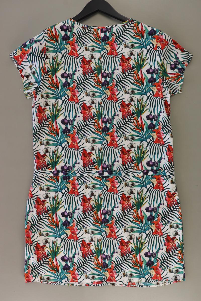 Jacqueline de Yong Kurzarmkleid Gr. 38 mit Blumenmuster mehrfarbig aus Polyester - Image 2