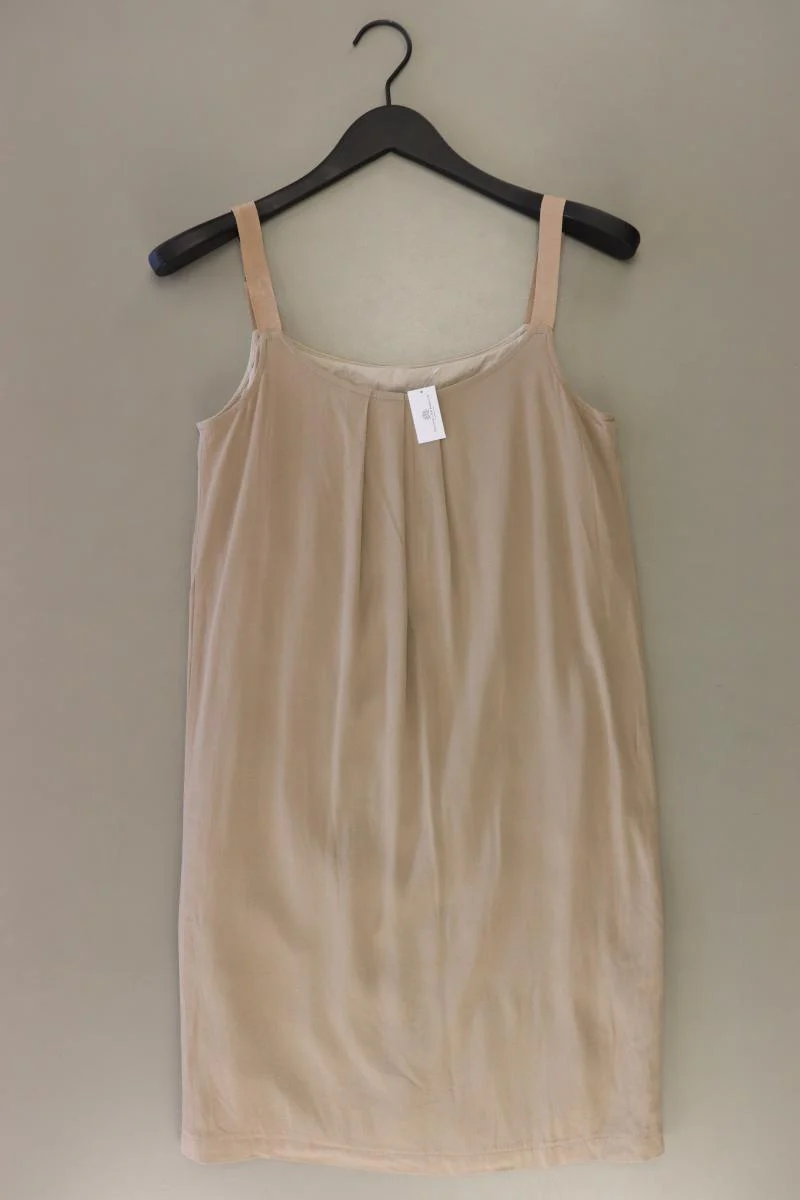 Marc Aurel Trägerkleid Gr. 34 creme aus Viskose