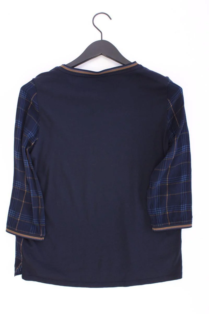 Tom Tailor Regular Bluse Gr. S neuwertig 3/4 Ärmel blau aus Viskose - Image 3