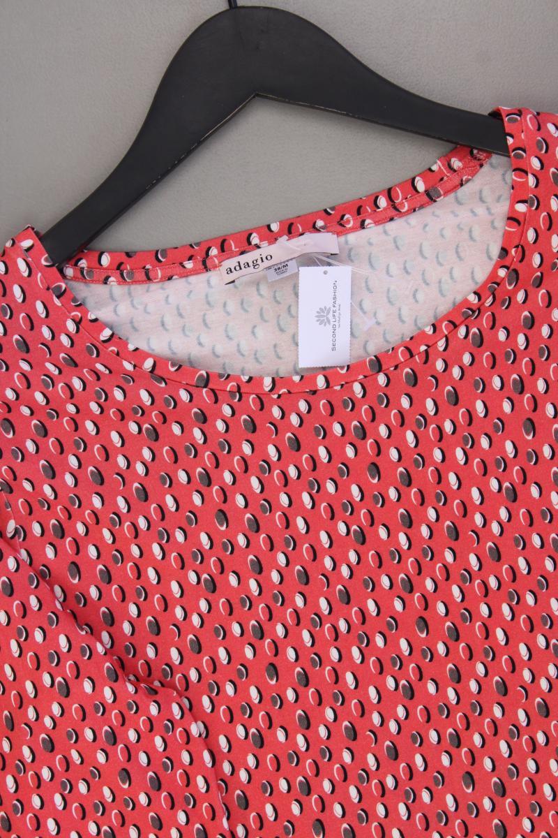 Adagio Regular Shirt Gr. 38 gepunktet neuwertig 3/4 Ärmel rot - Image 2