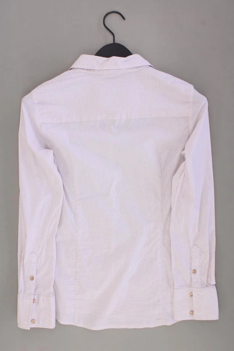 Street One Karobluse Gr. 38 kariert Langarm rosa aus Baumwolle - Image 3