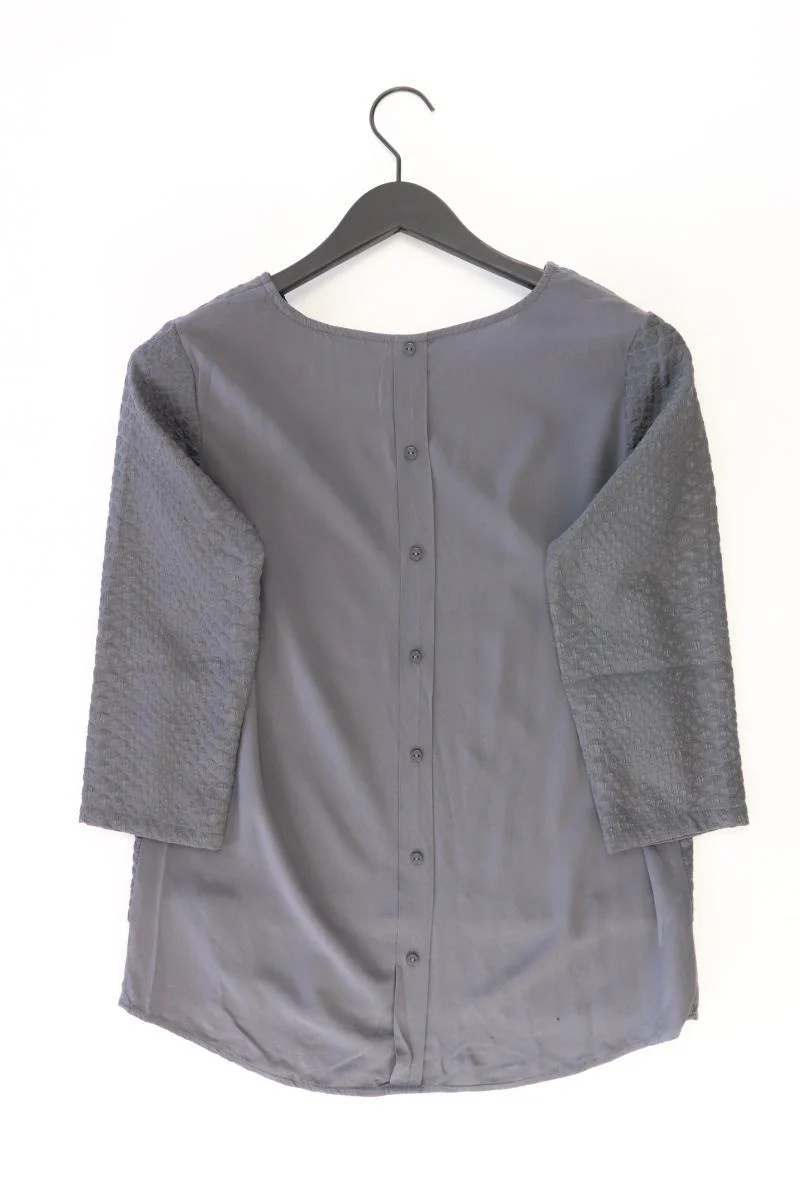 Saint Tropez Regular Bluse Gr. S 3/4 Ärmel grau - Image 2