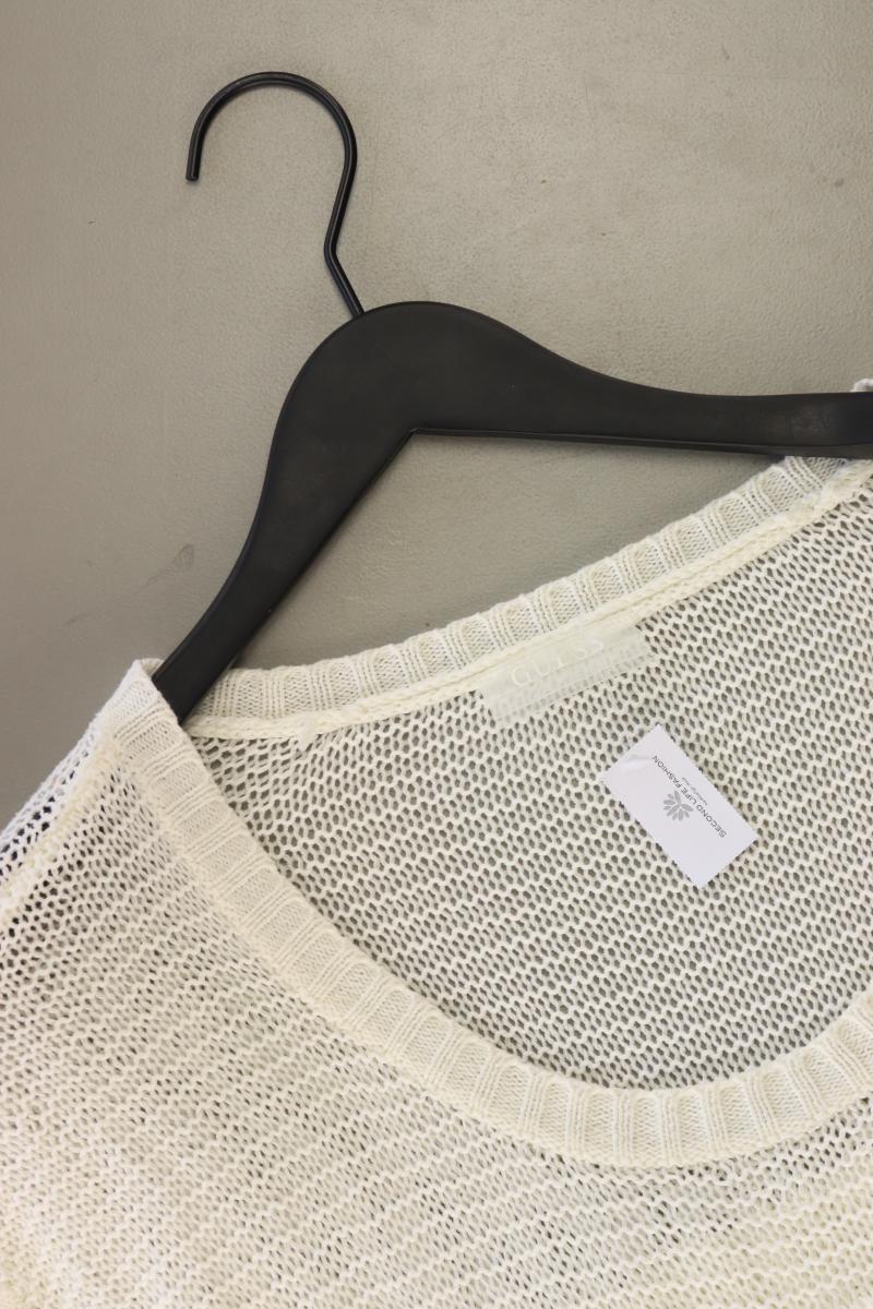 Guess Kurzarmpullover Gr. M creme aus Baumwolle - Image 3