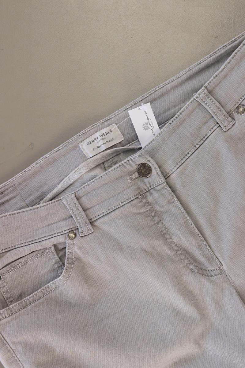 Gerry Weber Straight Jeans Gr. Kurzgröße 46 grau aus Baumwolle - Image 3