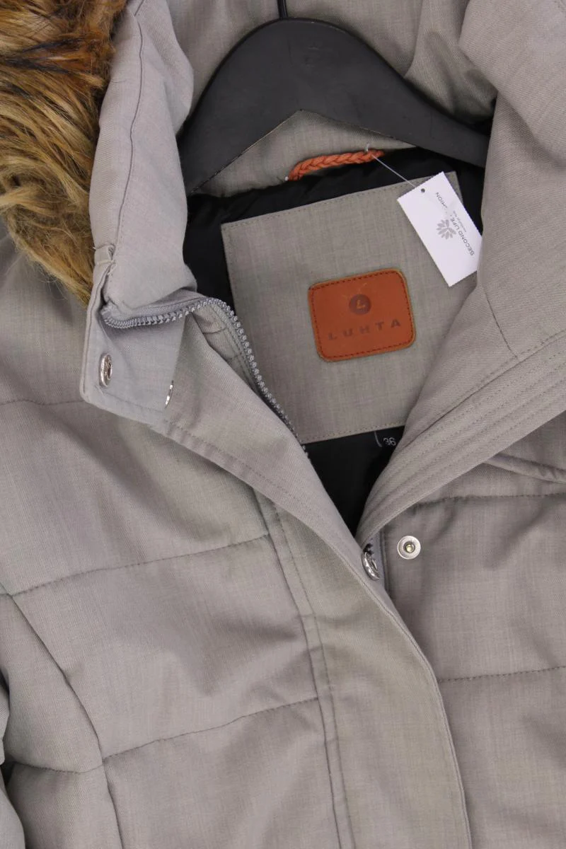 Luhta Kapuzenjacke Gr. 36 grau aus Polyester - Image 2