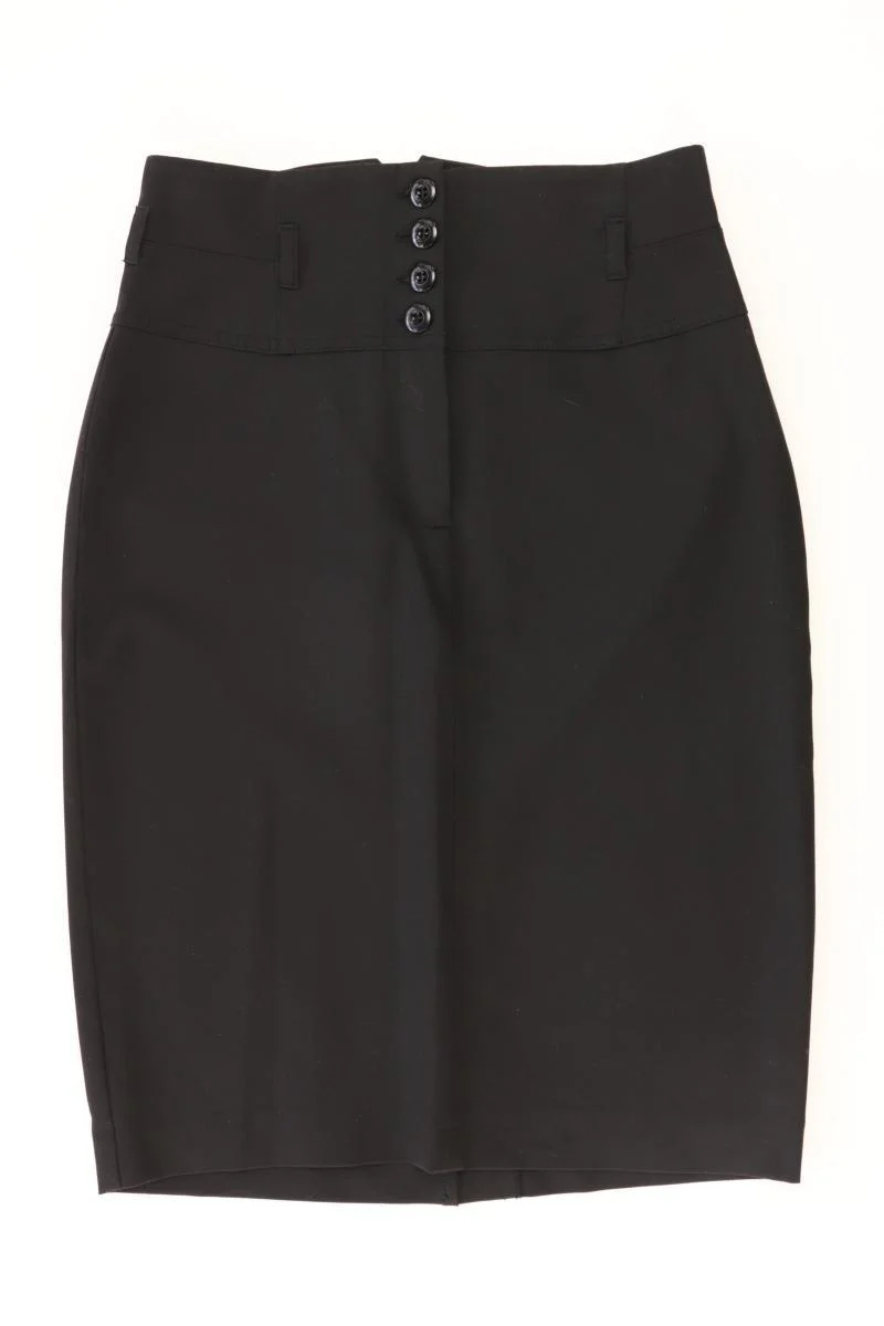 Street One Bleistiftrock Gr. 36 schwarz aus Polyester