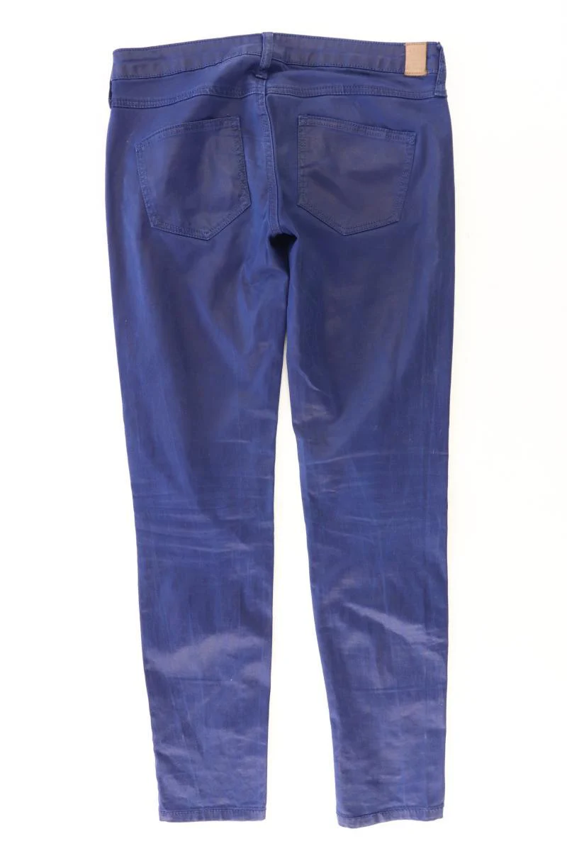 Mango Hose Gr. 36 blau aus Baumwolle - Image 2
