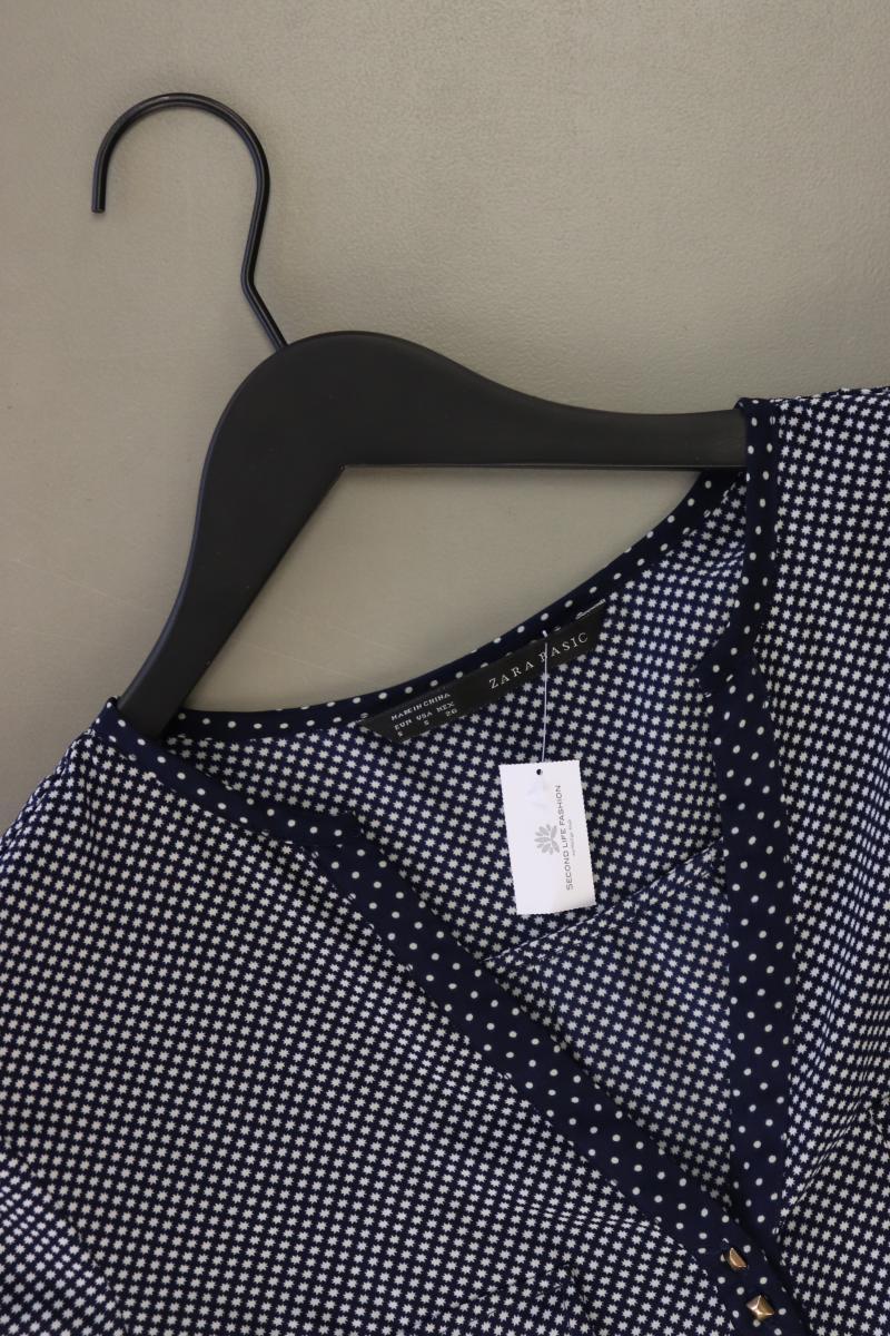 Zara Langarmbluse Gr. S blau aus Polyester - Image 3