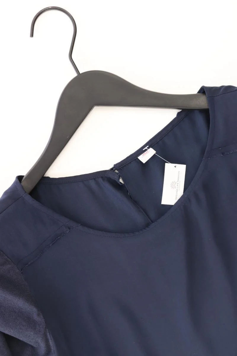 s.Oliver Regular Bluse Gr. 38 3/4 Ärmel blau aus Polyester - Image 3