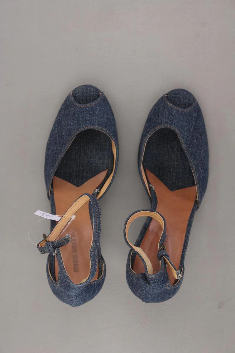 Miss Sixty High Heels Gr. 39 neuwertig blau - Image 3
