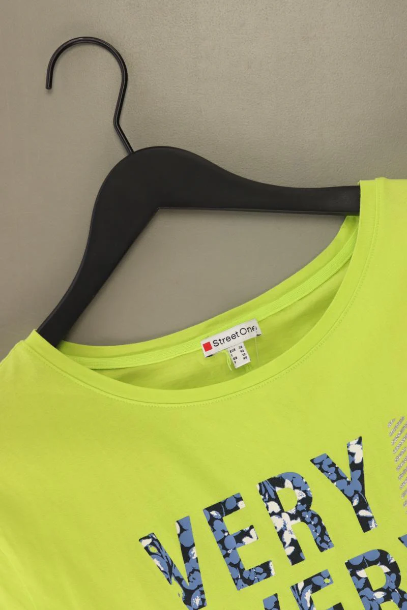 Street One T-Shirt Gr. 38 Kurzarm gelb - Image 3