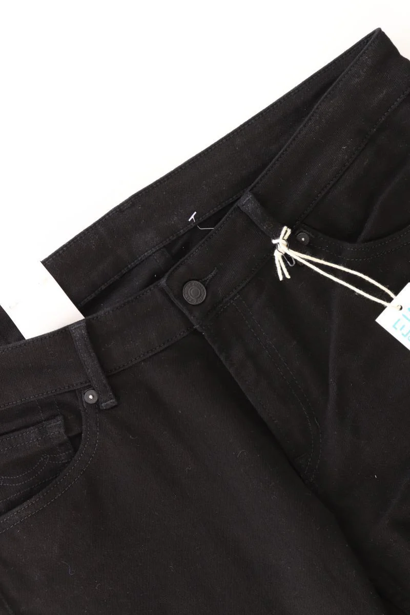 Kings of Indigo Slim Jeans für Herren Gr. W33/L34 neu mit Etikett schwarz - Image 3