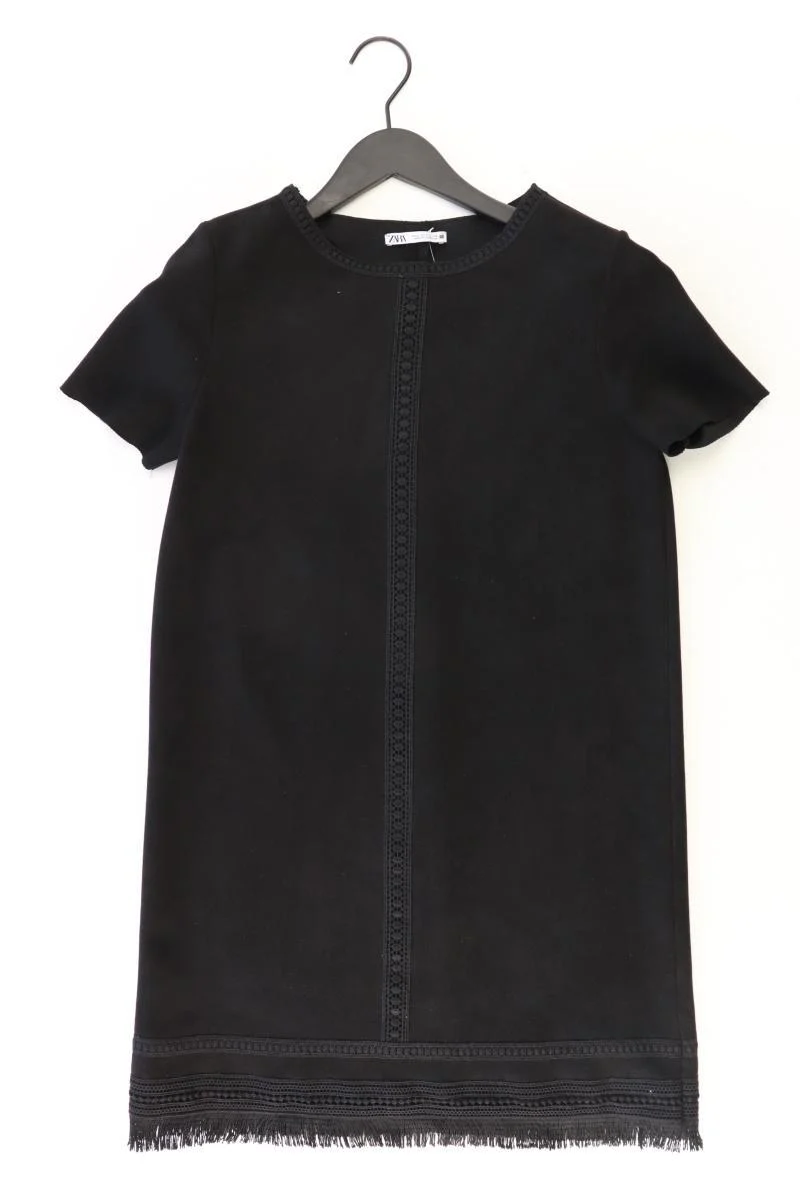 Zara Kurzarmkleid Gr. S schwarz