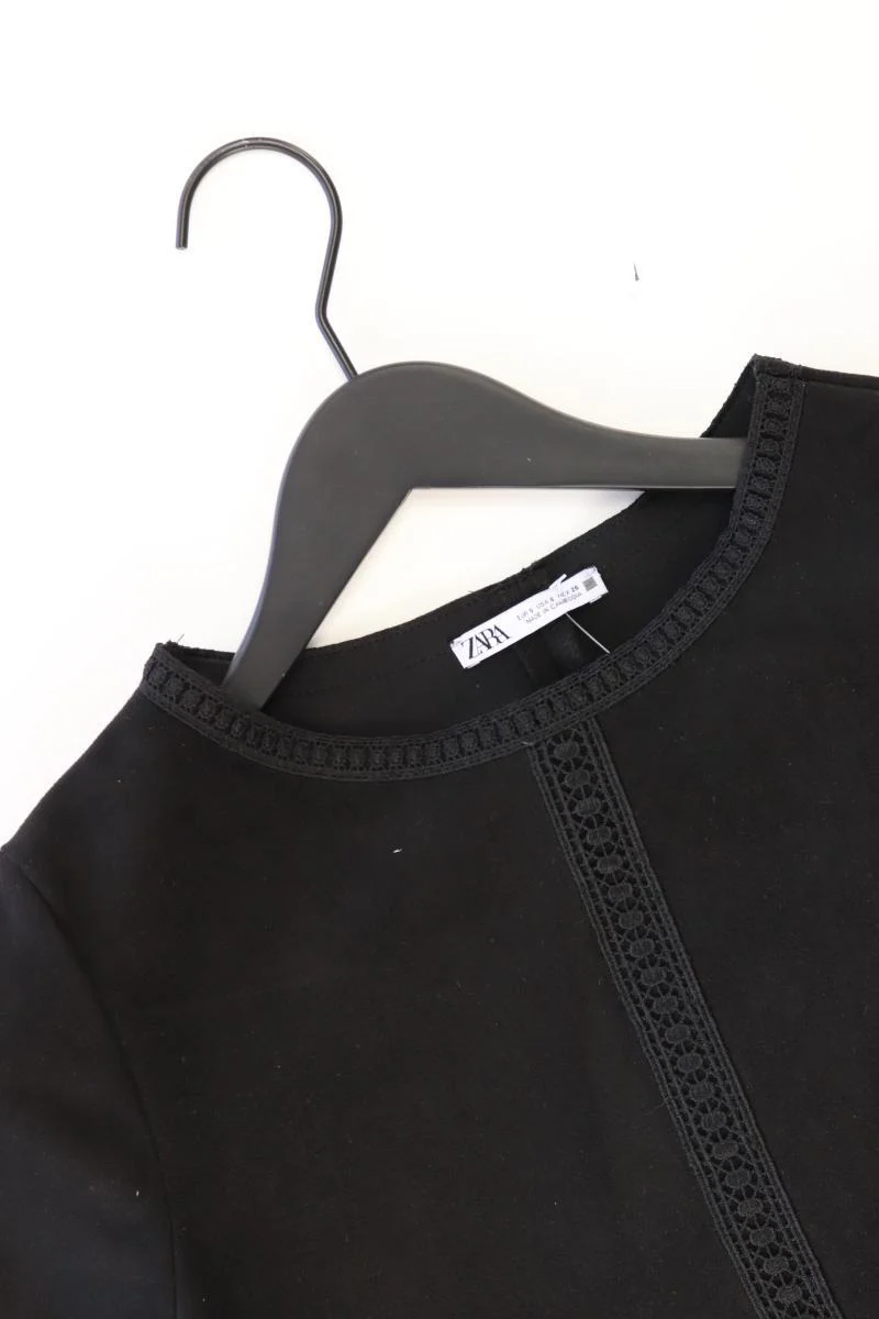 Zara Kurzarmkleid Gr. S schwarz - Image 3