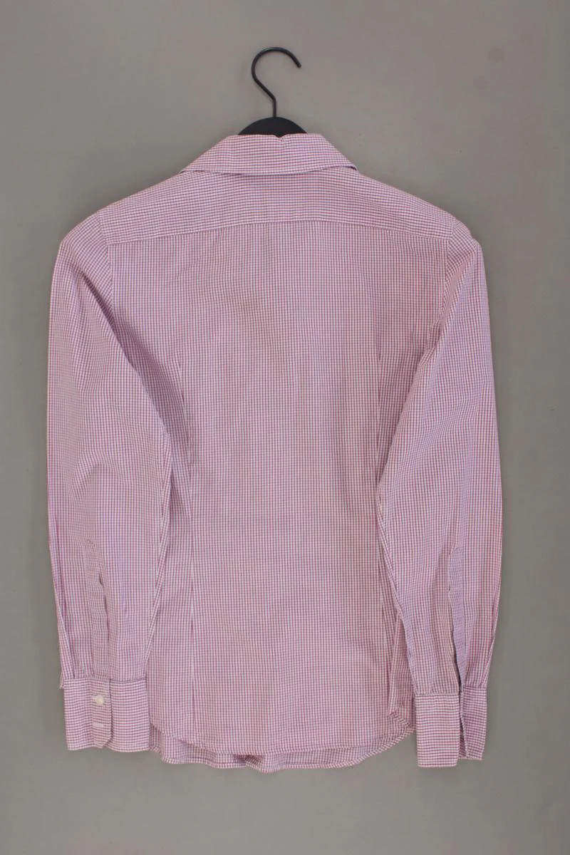 United Colors of Benetton Karobluse Gr. M kariert Langarm rot aus Baumwolle - Image 3
