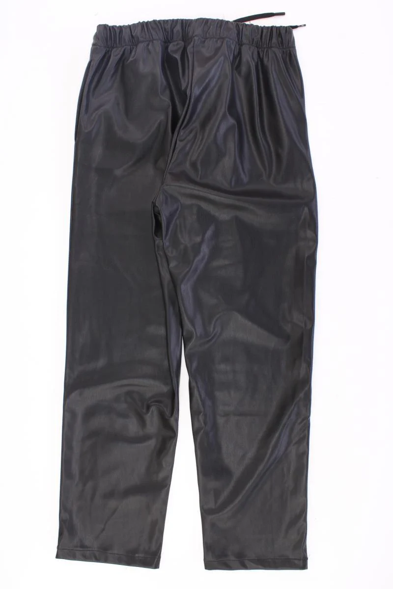 The New Society Kunstlederhose Gr. M neu mit Etikett schwarz aus Polyamid - Image 3