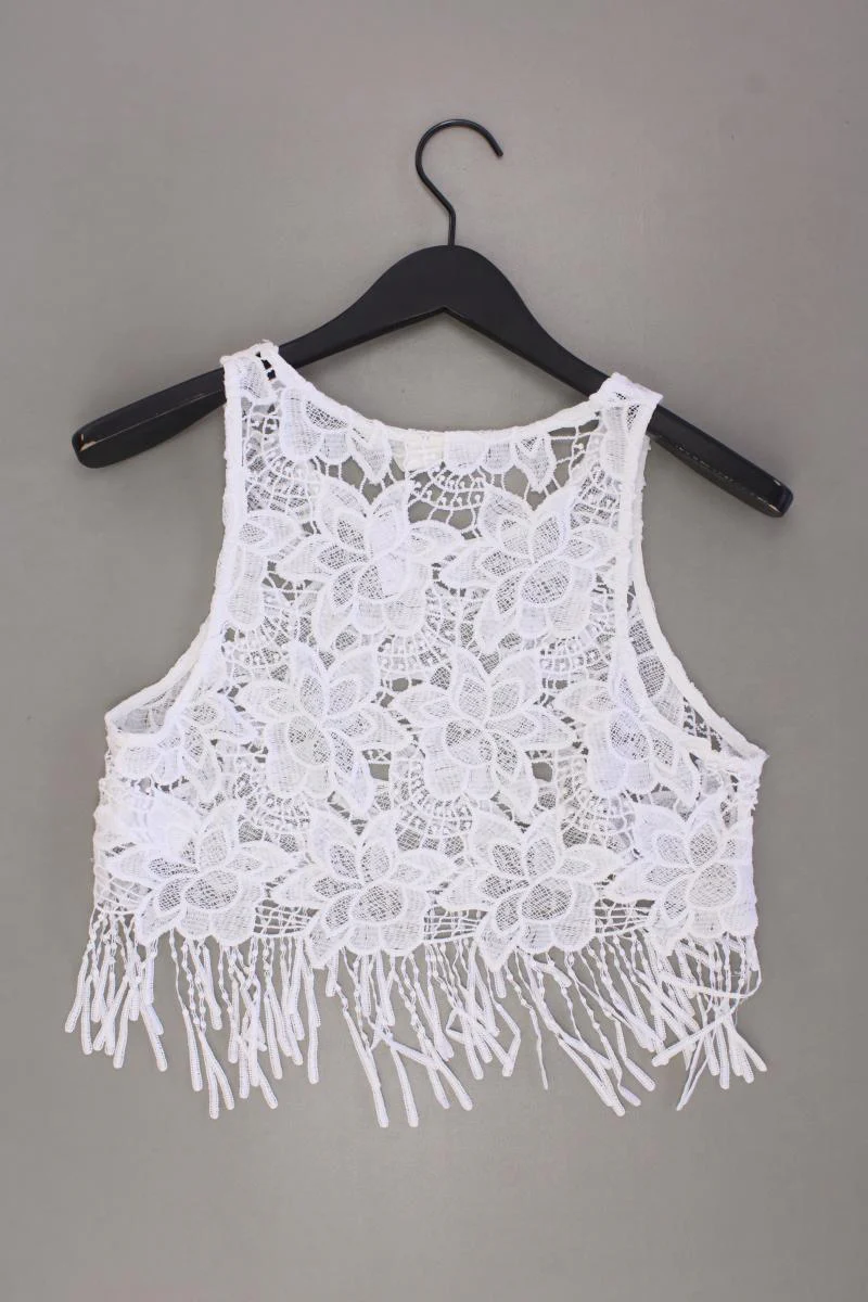 H&M x Coachella Top Gr. 38 weiß aus Polyester - Image 3