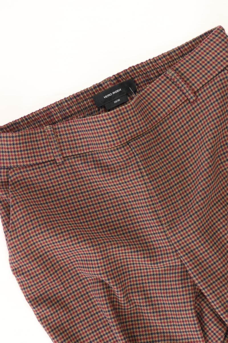 Vero Moda Stoffhose Gr. XS/L30 hahnentritt braun aus Polyester - Image 3