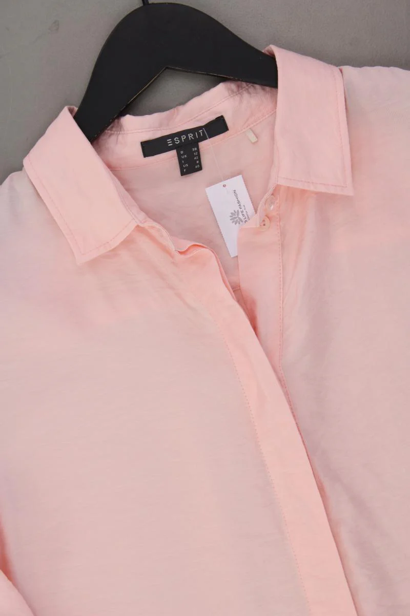 Esprit Langarmbluse Gr. 38 rosa aus Viskose - Image 2