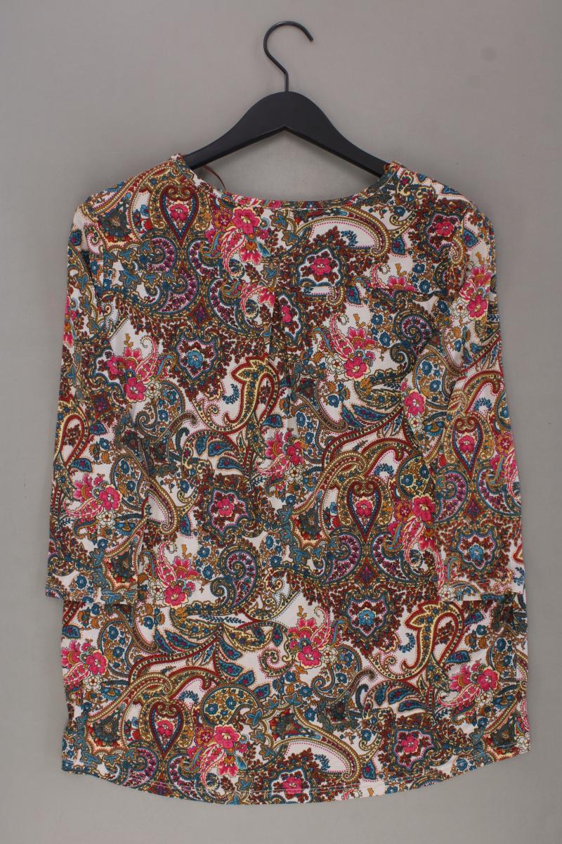 Esprit Shirt mit V-Ausschnitt Gr. L mit Paisleymuster neuwertig 3/4 Ärmel - Image 3