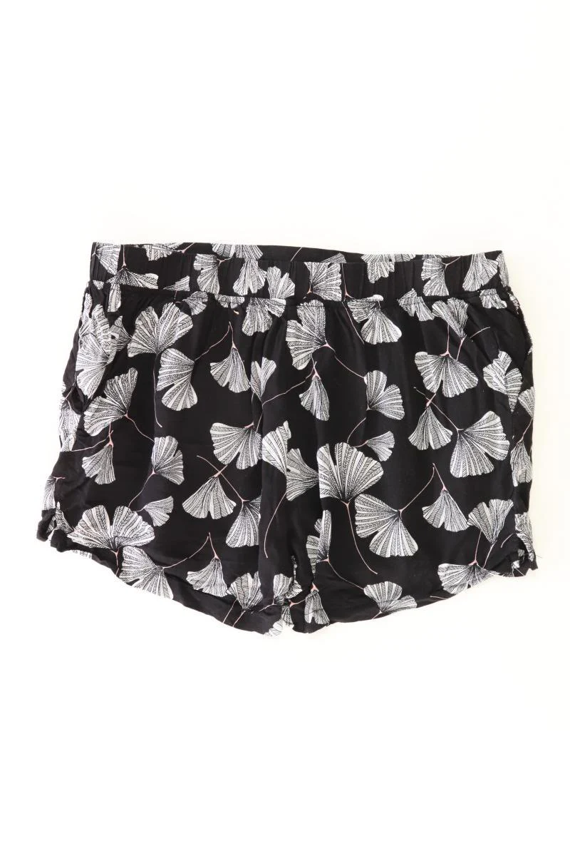Esprit Shorts Gr. 38 mit Blumenmuster schwarz aus Viskose - Image 2