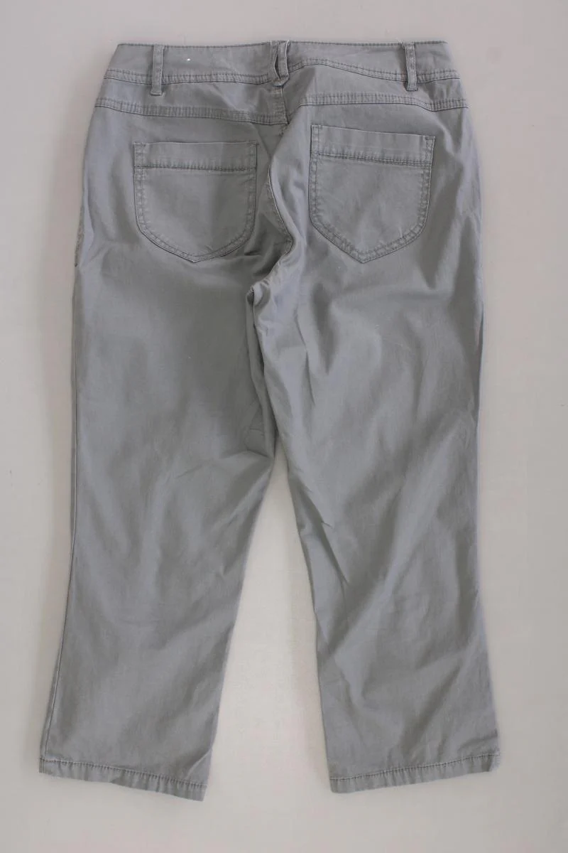 Street One Caprihose Gr. 36 Modell Greta olivgrün aus Baumwolle - Image 3