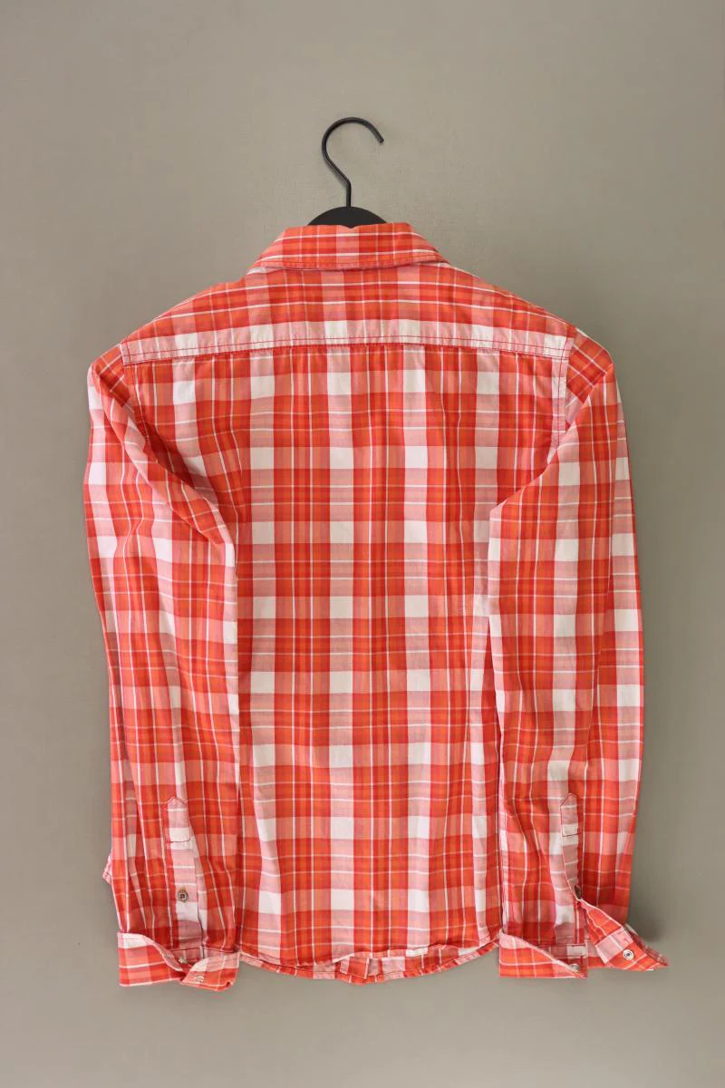 Campus by Marc O'Polo Karobluse Gr. S kariert Langarm orange aus Baumwolle - Image 2
